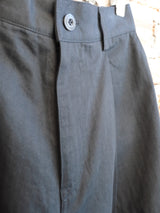 Herringbone Balloon Trousers Black