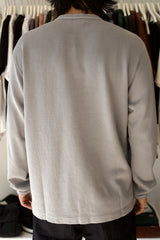 L/S Mesh Top Pigment Chalk