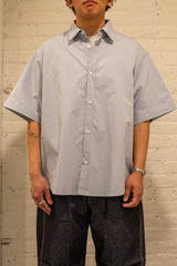 S/S Wide Shirt Light Blue