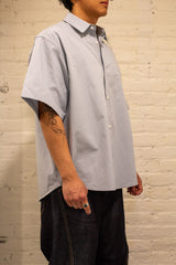 S/S Wide Shirt Light Blue