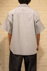 S/S Wide Shirt Light Blue