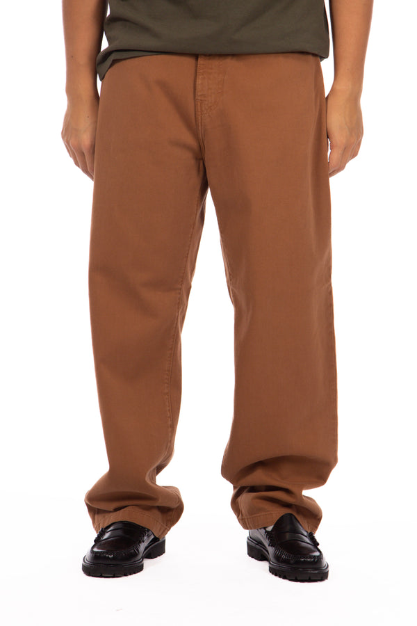 Derby Pant Garment Dyed Brown