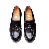Tassel Loafer - Black Hi-Shine