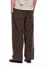 Wide Corduroy Trouser Olive