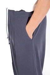 Nylon Band Pant Blue Pearl