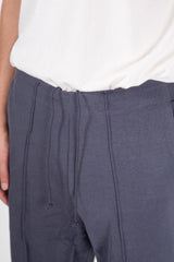 Nylon Band Pant Blue Pearl