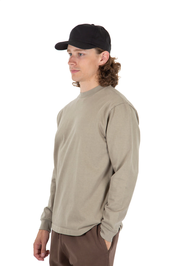 L/S Rugby Shirt Taupe Fog