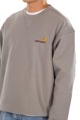 American Script Crewneck Sweat Marengo