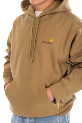 Hooded American Script Sweat Larch