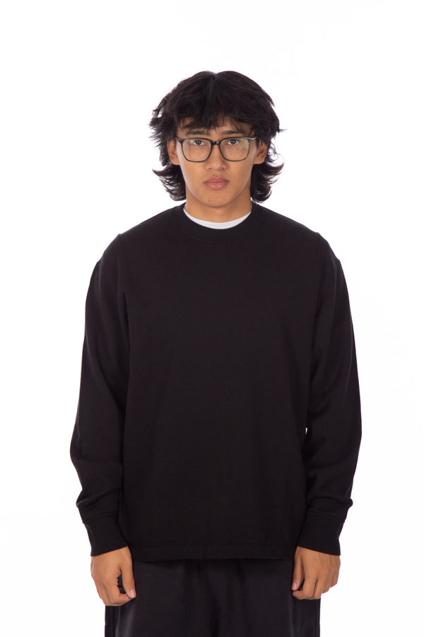 Panel Sweatshirt Black