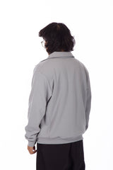 Zip Sweat Jacket Foggy Blue