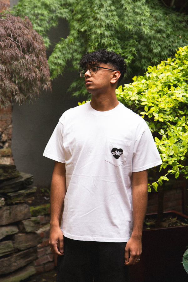 Amour Pocket S/S T-Shirt White