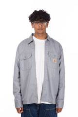 Craft Zip Long Sleeve Shirt Mirror Rinsed