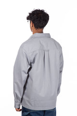 Craft Zip Long Sleeve Shirt Mirror Rinsed