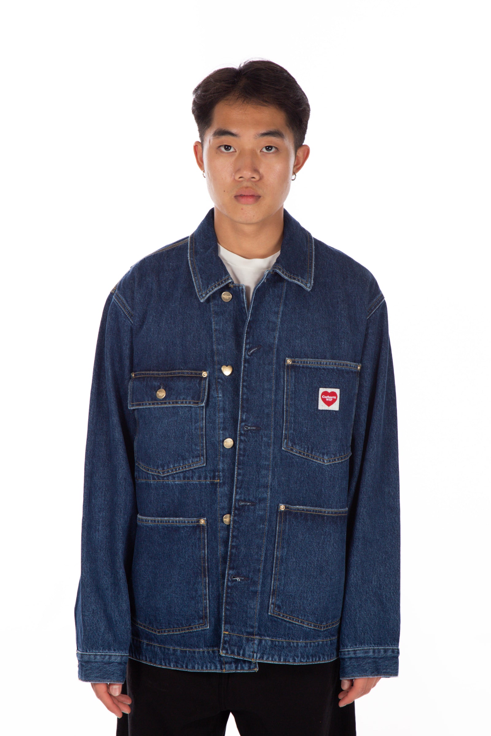 Nash Jacket Blue Stone Washed Four Horsemen Shop