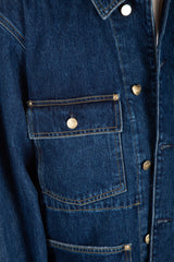 Nash Jacket Blue Stone Washed