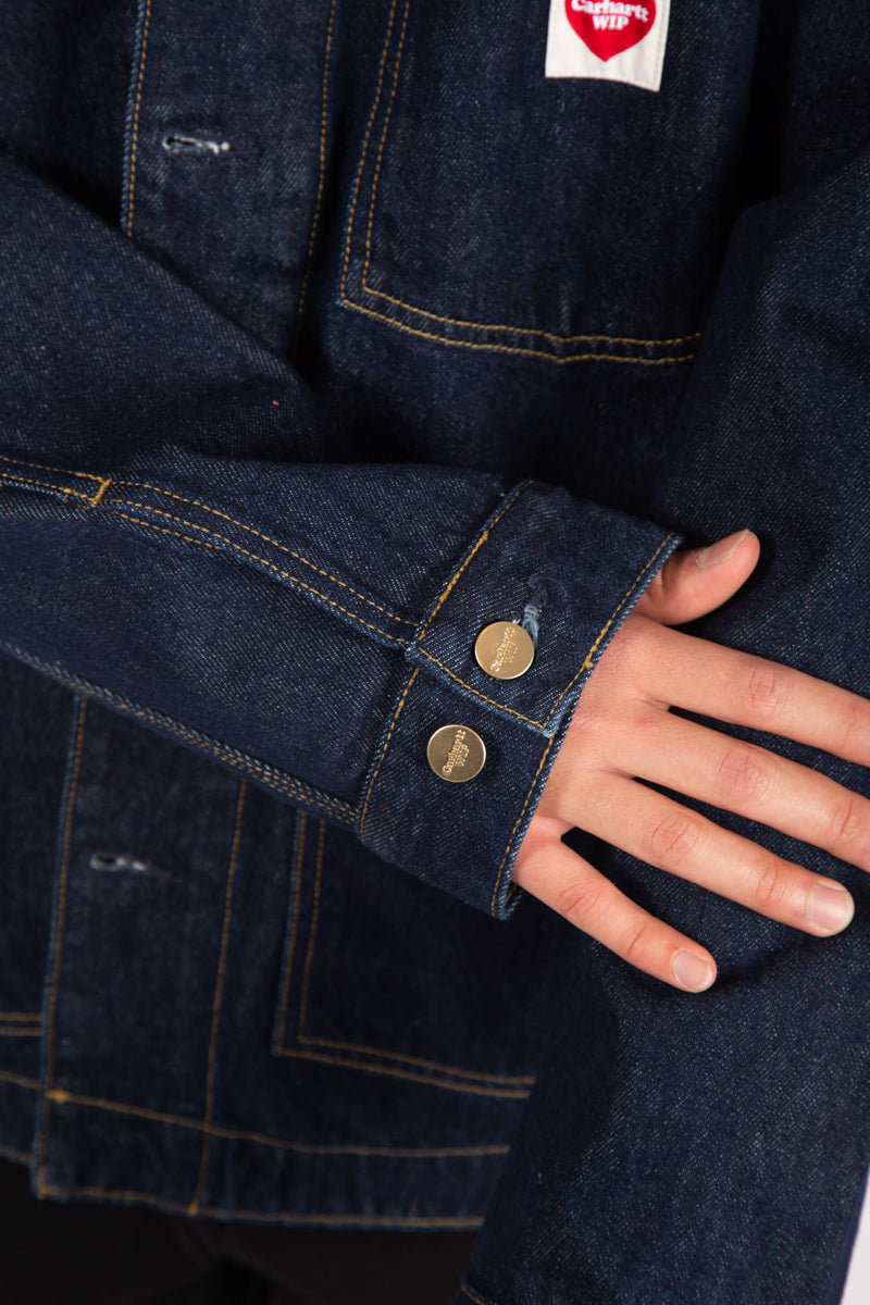 Nash Jacket Blue Rinsed