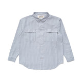 Seersucker Fishing Shirt Sky