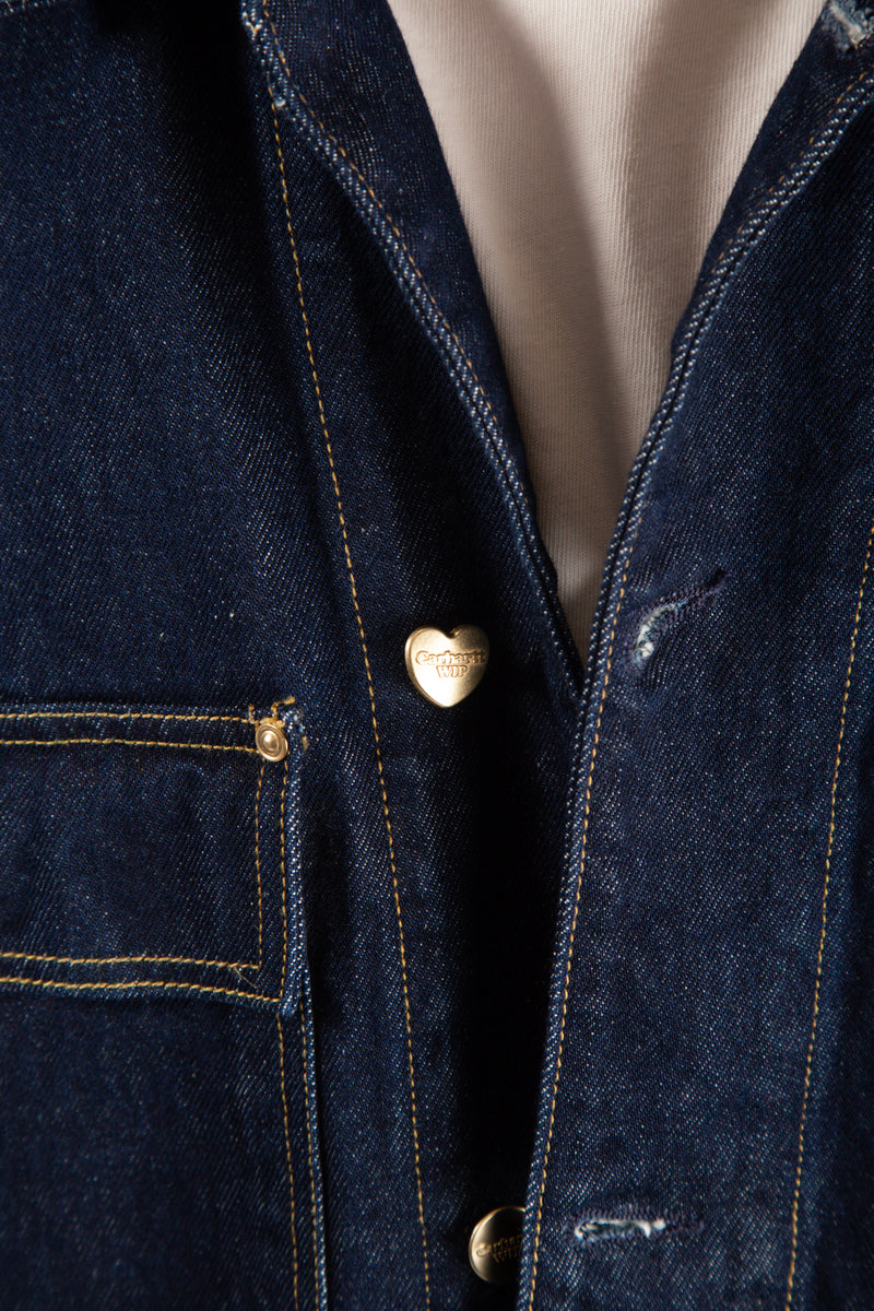 Nash Jacket Blue Rinsed