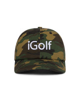 iGolf Dad Hat Woodland Camo