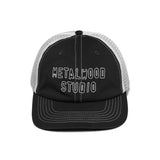 Cutie 6 Panel Trucker Hat Black