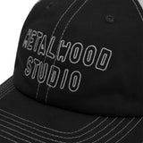 Cutie 6 Panel Trucker Hat Black