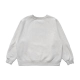 Plaid Oval Logo Crewneck Heather Grey