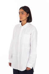 Combo Short Collar Shirt White Oxford