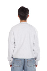 Heart Patch Sweatshirt Heather