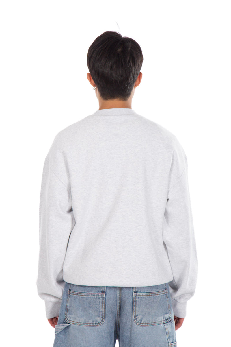 Heart Patch Sweatshirt Heather