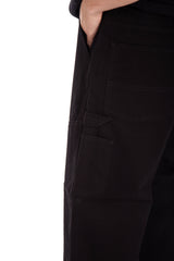 Wide Panel Pant Black