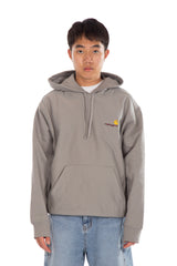 Hooded American Script Sweat Marengo