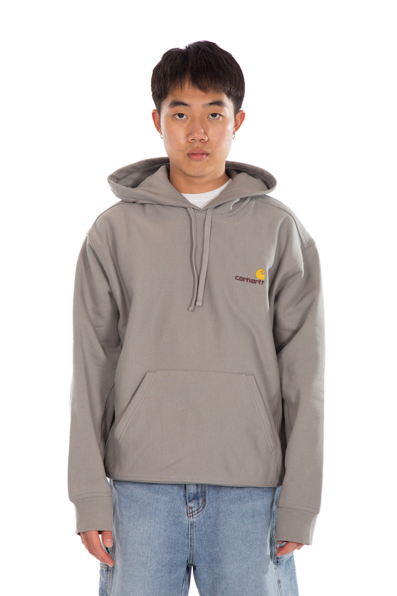 Hooded American Script Sweat Marengo