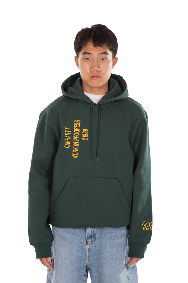 Hooded Signature Sweatshirt Discovery Green