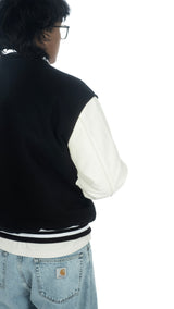 Majors Varsity Jacket Black