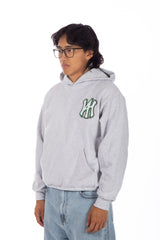 Majors Chenille Logo Hoodie Grey