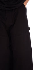 Wide Panel Pant Black