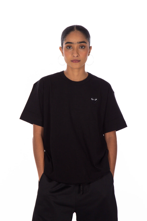 Heart Logo Tee Black / Black