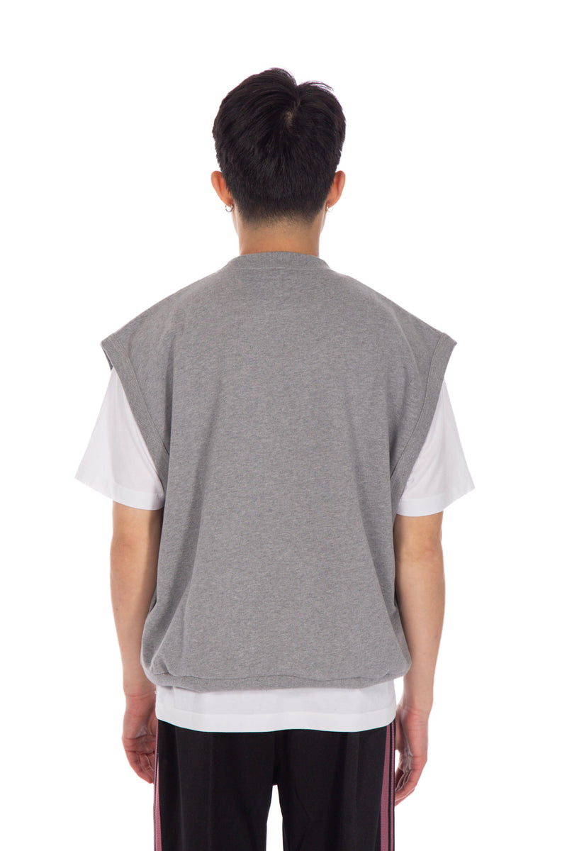 Needles Sleeveless Sweatshirt Grey