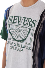Rebuild T-Shirt Grey/Green/Blue Medium