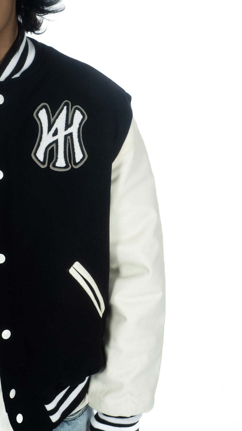 Majors Varsity Jacket Black