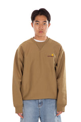American Script Crewneck Sweat Larch
