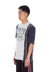 Rebuild T-Shirt Grey/Green/Blue Medium