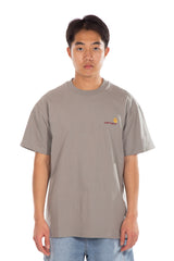 S/S American Script T-Shirt Marengo