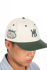 Majors "Stadium" Strapback Cap Cream/Forest