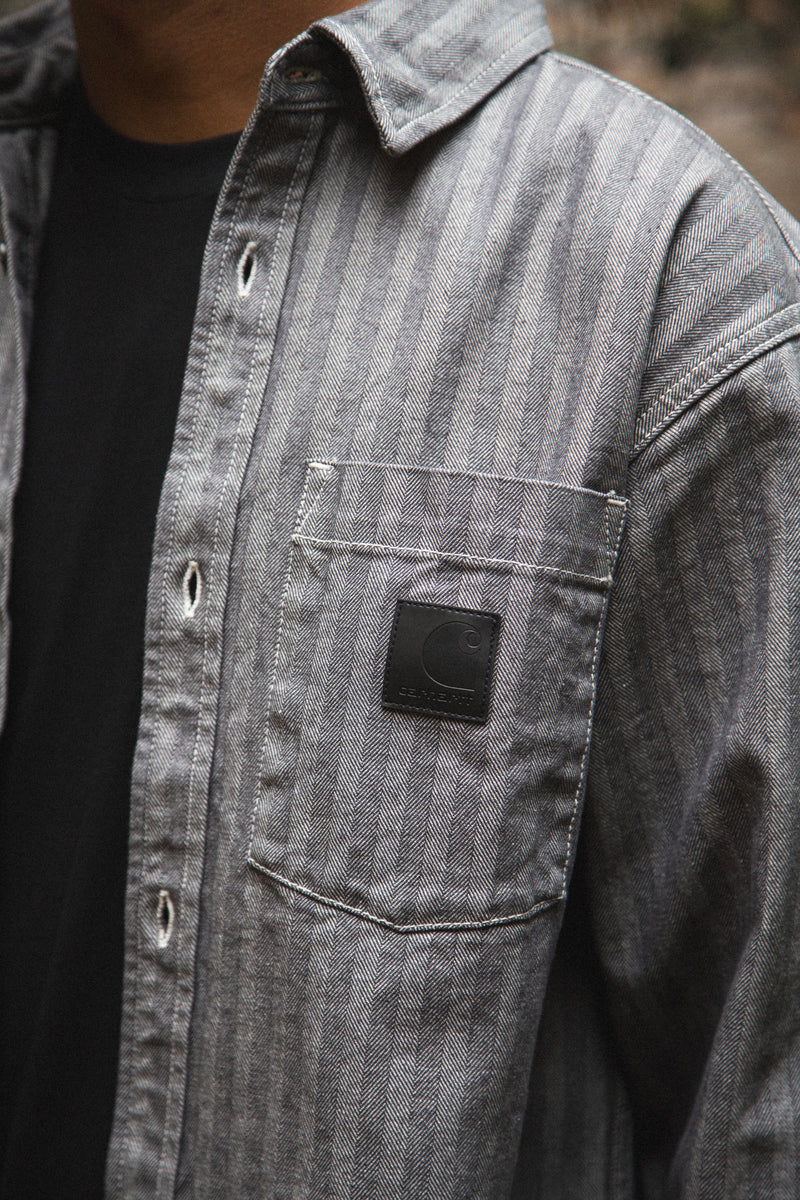 Menard Shirt Jacket Grey