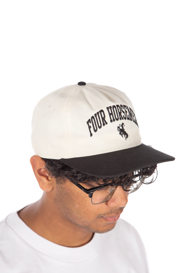 Rodeo Strapback Cap Cream/Black