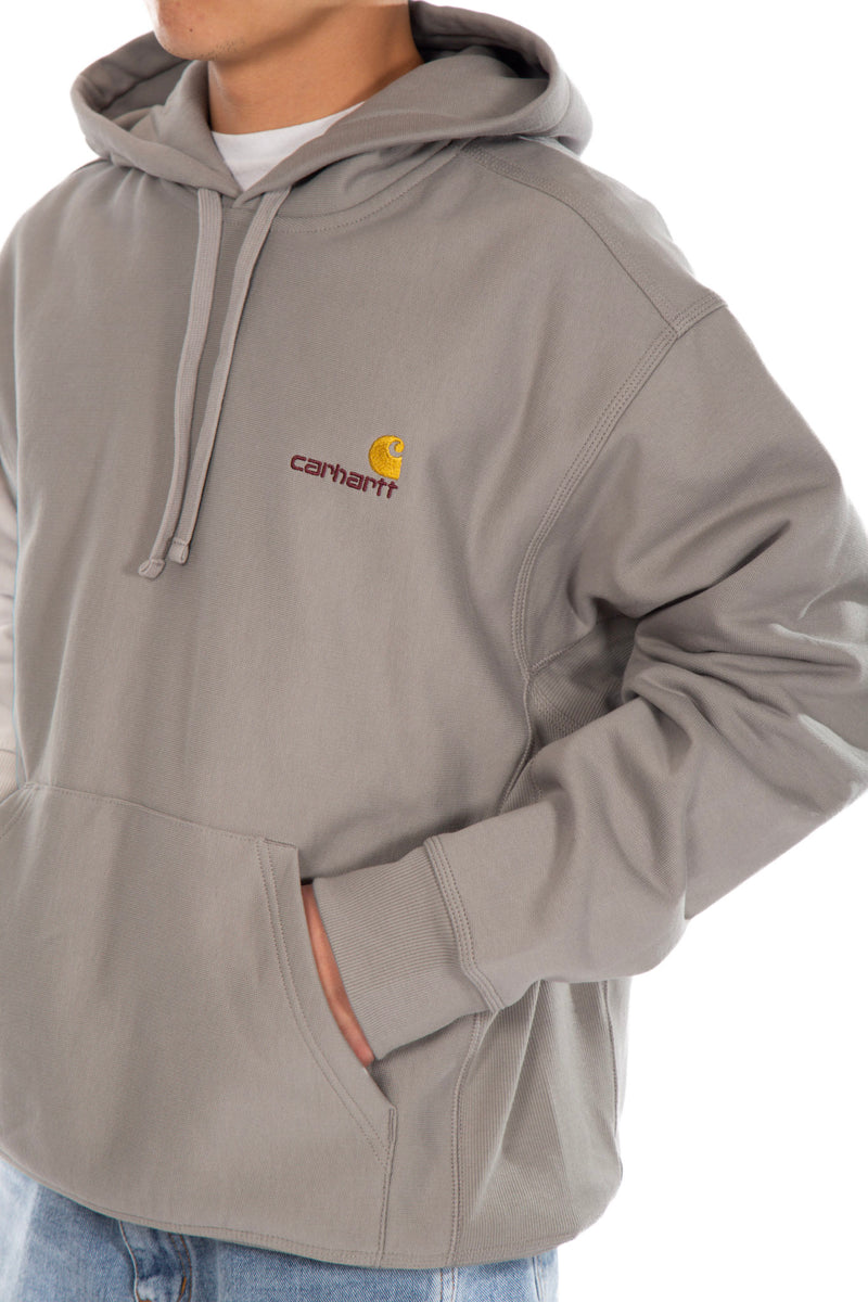 Hooded American Script Sweat Marengo