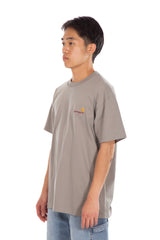 S/S American Script T-Shirt Marengo