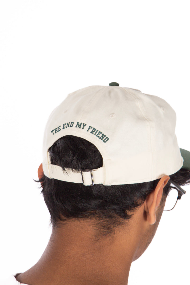 Rodeo Strapback Cap Cream/Forest